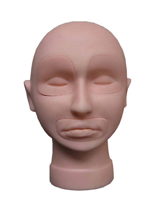 Mannequin Head With Inserts Pink