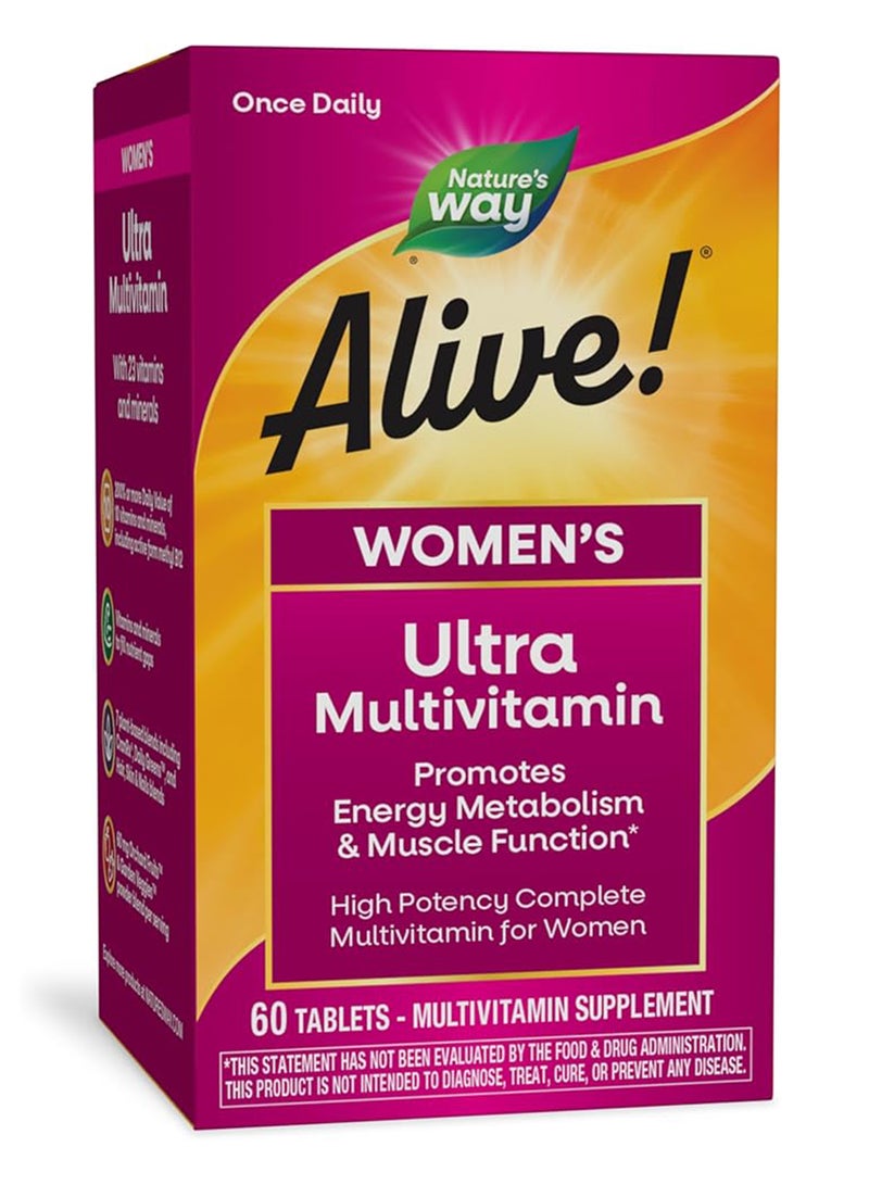 Nature's Way Once Daily Womens Ultra Multivitamin  60 Tablets - Image 1