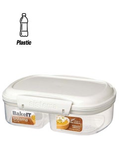 sistema Food Storage Container With Split Compartments White  - Image 1