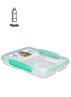 sistema Air Tight Multi Split Food Container Green  - Image 1