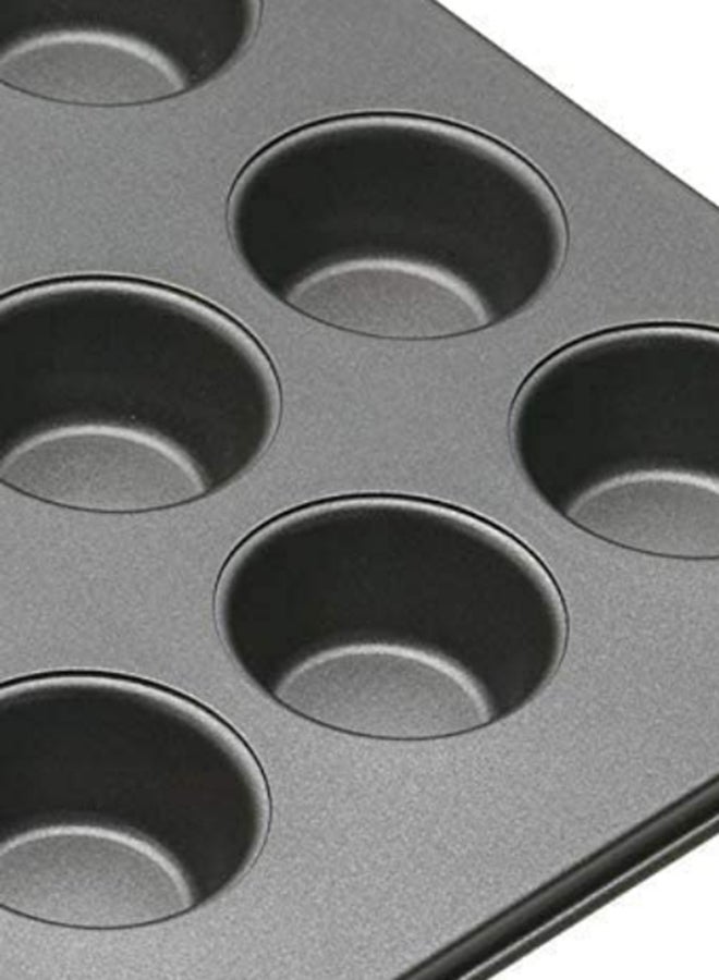 ماستر كلاس صينية لصنع قطع التارت الصغيرة مع مدقّة للعجن أسود 35x27سم - Image 3