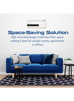 NIKAI Wall Mouted Heater With Remote Control|50/60Hz| 2000 W NWFH2120A White  - Image 3