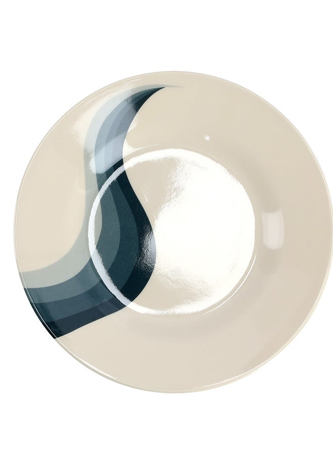 Royalford - Super Rays Flat Plate White/Green 10inch - Image 1
