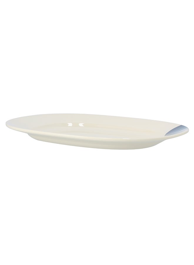 Royalford - 14" Super Rays Oval Plate Multi Color Assorted Colour - Image 1