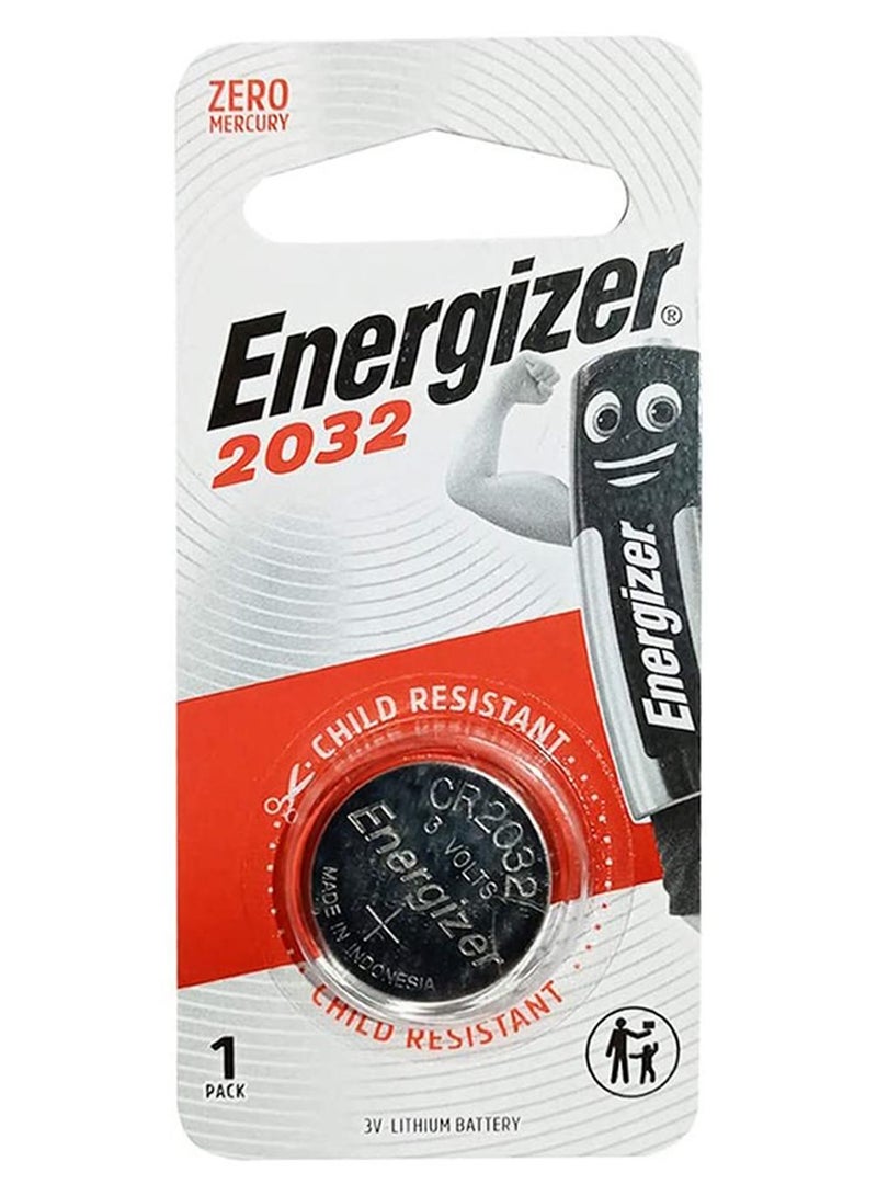 إنرجايزر بطارية عملة ليثيوم 2032 فضي - Image 1