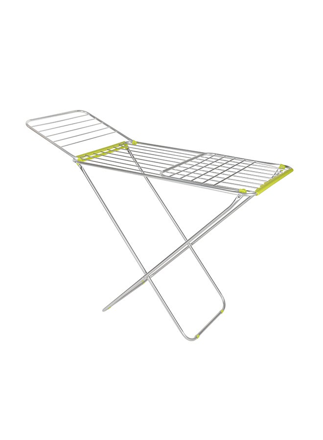 Royalford - Aluminium Cloth Dryer Durable Rust Proof Iron Wire And Frame Easy Folding Sturdy Sleek And Heavy Storage Silver - Image 1