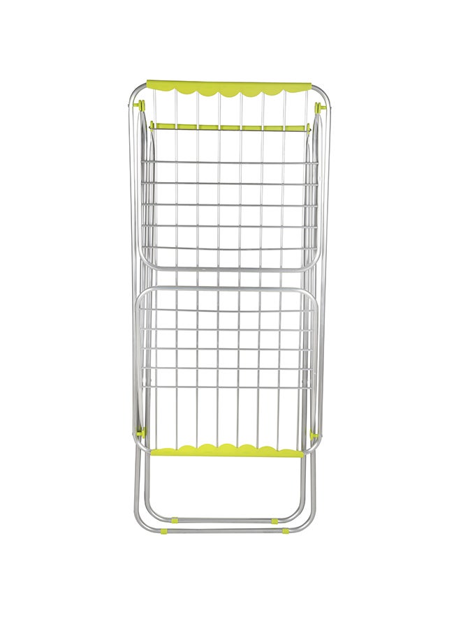 Royalford - Aluminium Cloth Dryer Durable Rust Proof Iron Wire And Frame Easy Folding Sturdy Sleek And Heavy Storage Silver - Image 1
