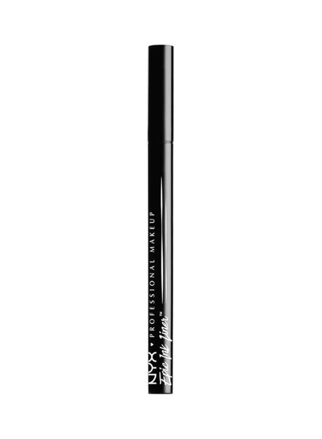 NYX PROFESSIONAL MAKEUP Epic Ink Liner, Waterproof Liquid Eyeliner, Vegan Formula Black - Image 2