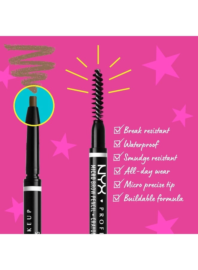 NYX PROFESSIONAL MAKEUP - Micro Brow Pencil 0.09g- 06 Brunette - Image 1