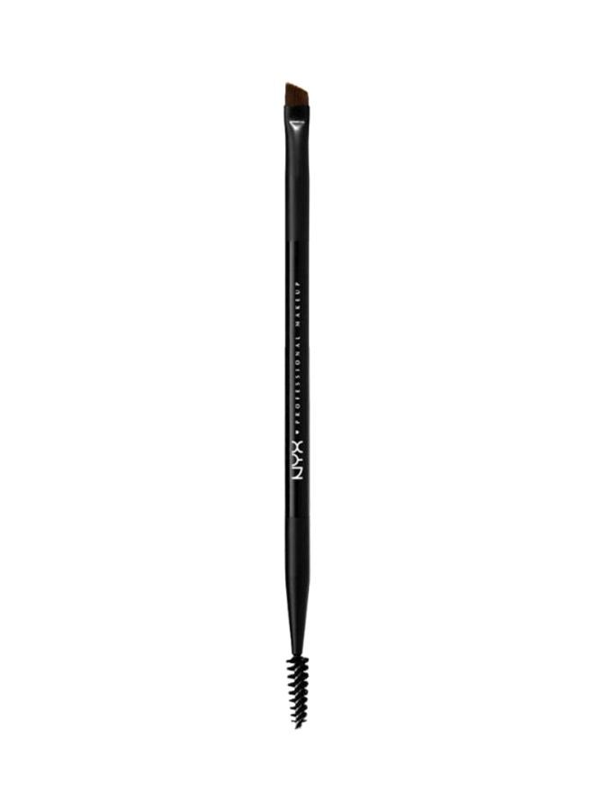 NYX PROFESSIONAL MAKEUP Pro Dual Brow Brush Black - Image 1