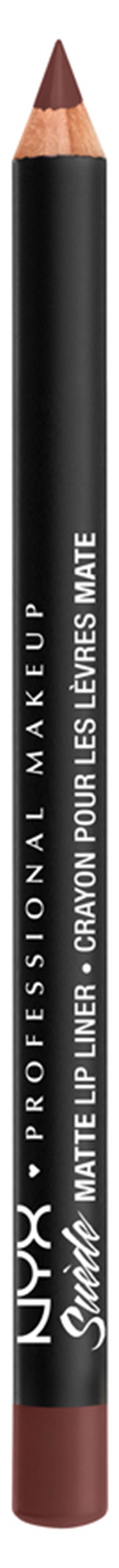 NYX PROFESSIONAL MAKEUP Suede Matte Lip Liner Cold Brew - Image 1