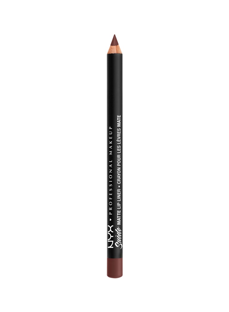 NYX PROFESSIONAL MAKEUP Suede Matte Lip Liner Cold Brew - Image 1