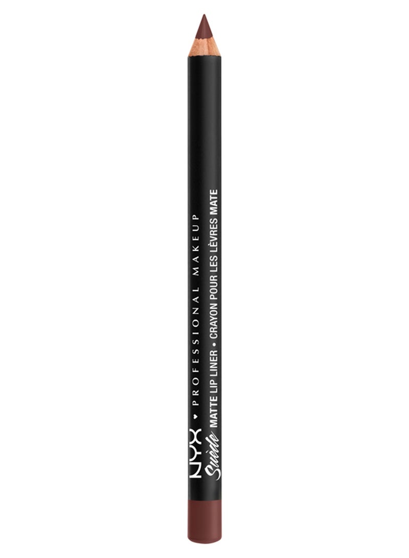 NYX PROFESSIONAL MAKEUP Suede Matte Lip Liner Cold Brew - Image 1