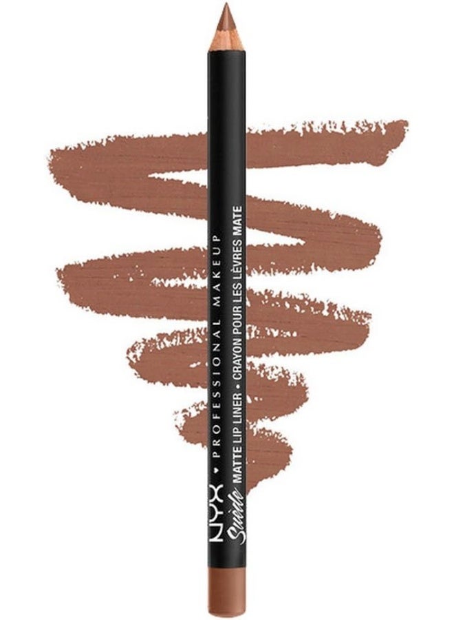 نيكس مكياج المحترفين قلم تحديد شفاه بلمسة مخملية غير لامعة سوفت سبوكن - Image 3