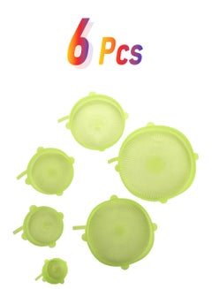 6-Piece Silicone Bowl Lid Set Lime Green - pnsku/N17965391A/45/_/1739297144/233fdba4-c744-4831-9fc5-38cdd12fabab