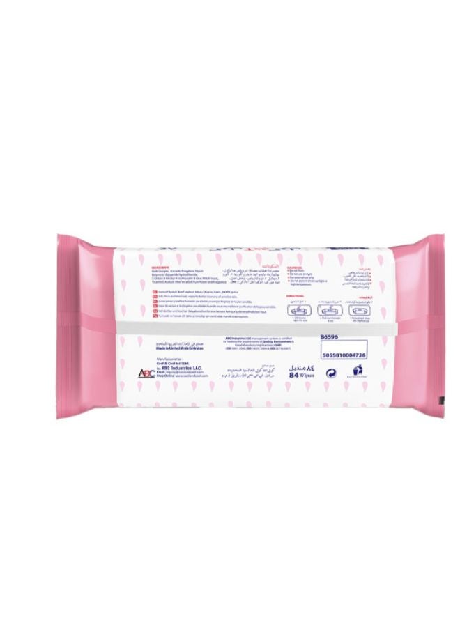 Cool & Cool Baby Wipes 84 Sheets Extra Large  - Image 2