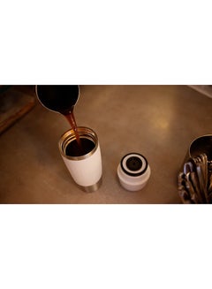 Tefal TEFAL Travel Mug | 0.36 L | Black | 100% Leak-Proof Thermal Mug | Double-Walled Vacuum Insulation | Hot & Cold Drinks | 360° Drinking | Easy to Open | Dishwasher-Safe| 2 Years Warranty | K3081114 Black/Silver  - Image 3