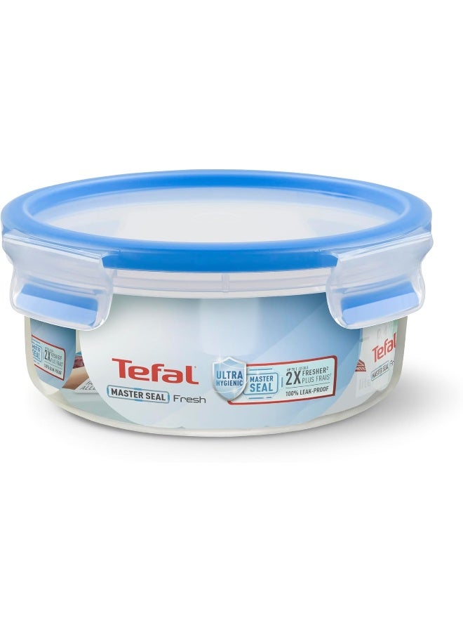 Tefal - Masterseal Food Container Clear/Blue 0.85Liters - Image 1