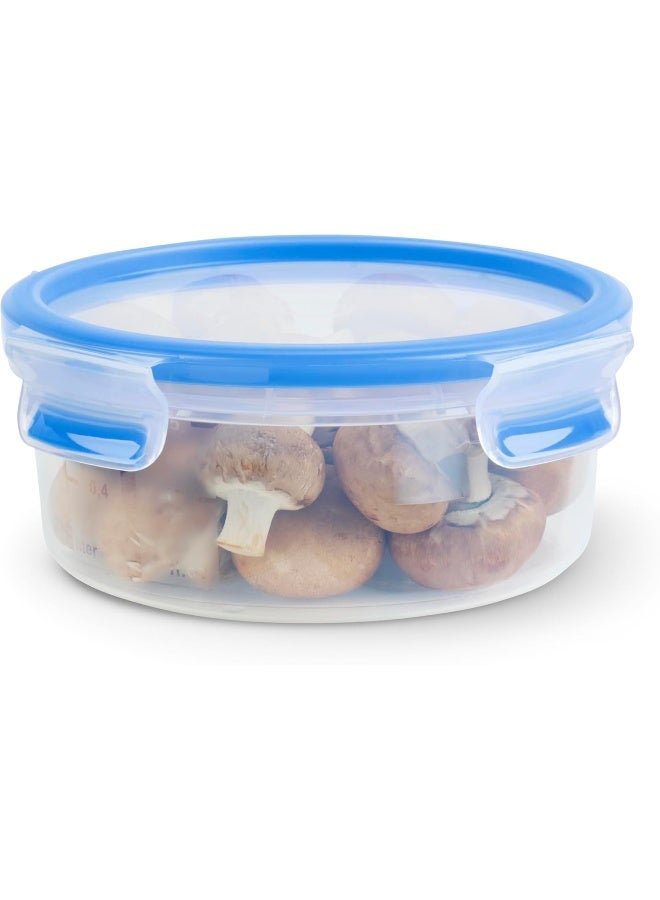 Tefal - Masterseal Food Container Clear/Blue 0.85Liters - Image 1