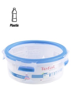 Masterseal Food Container Clear/Blue 0.85Liters