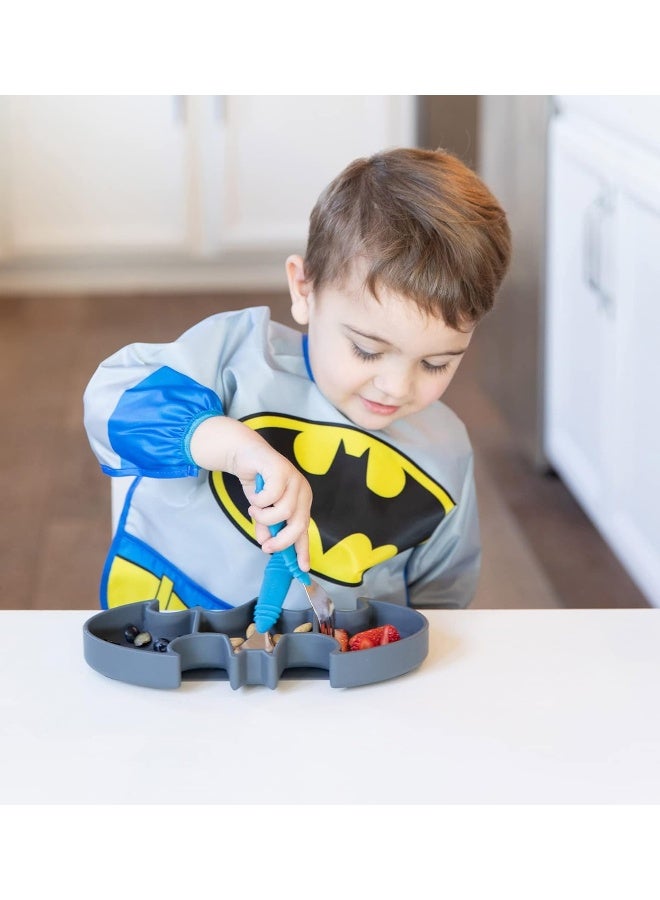 Washable Long Sleeves Batman Printed Bib