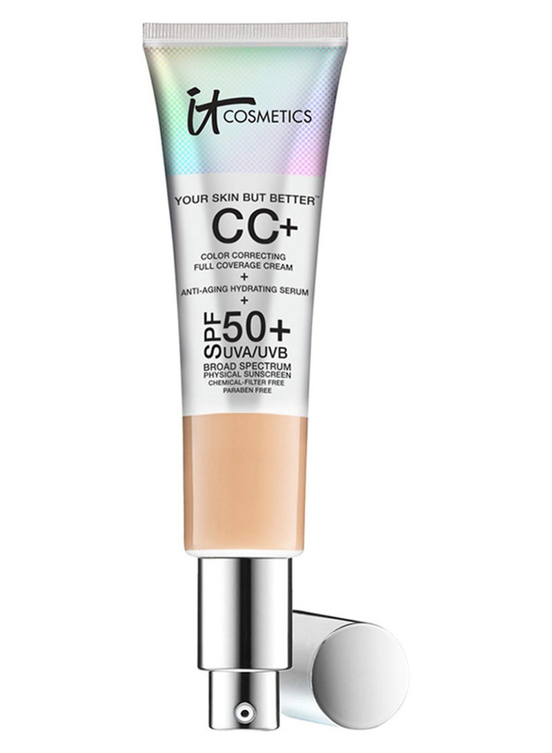 IT COSMETICS CC+ Color Correcting Full Coverage Cream Medium - Image 1