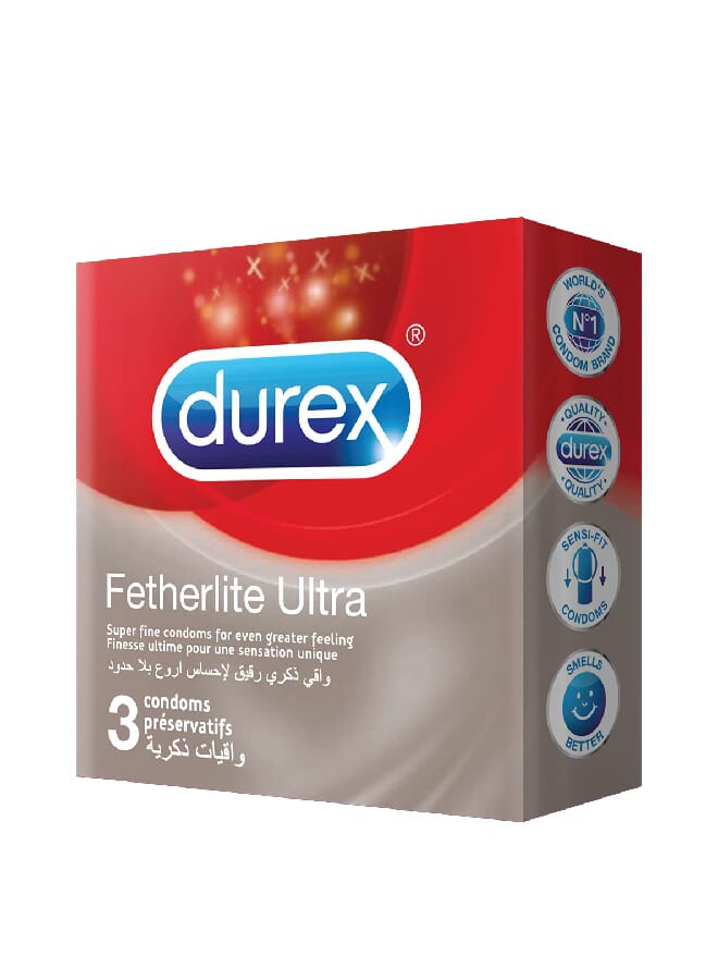 Durex - Fetherlite Ultra Pack of 3 - Image 1