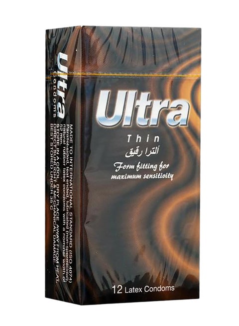 Thin Latex Condoms 12 Count