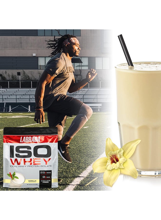 LABRADA Labarda Iso 100% Whey Protein Isolate Vanilla 5lb 25g Protein 2268g - Image 2