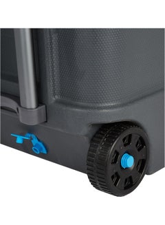 Cosmoplast Keep Cold Plastic Picnic Trolley Icebox Roller Cooler With Wheels 30 Liters Grey 30.0Liters  - Image 4
