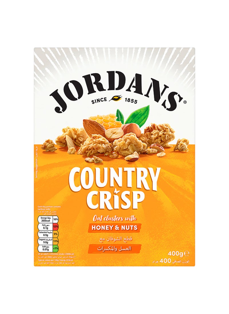 Jordans Country Crisp Honey And Nuts 400grams - Image 1