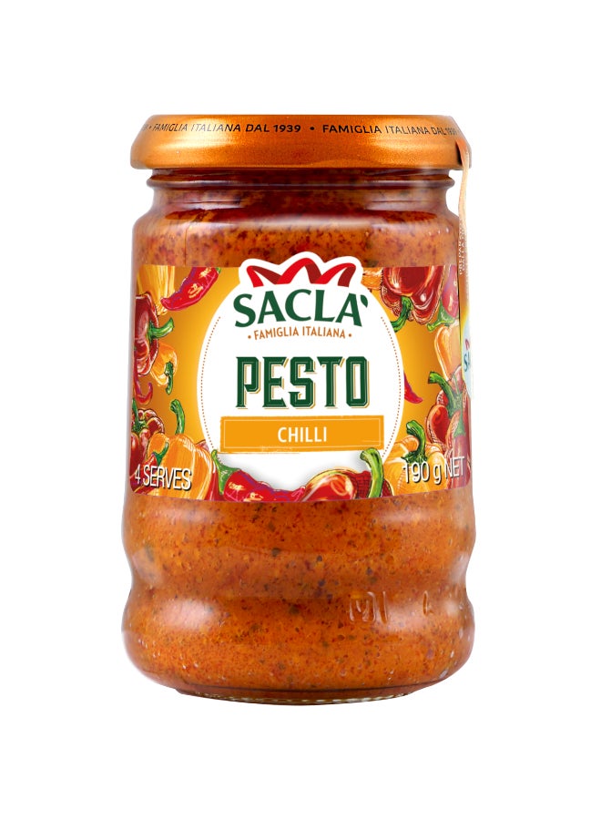 Sacla Fiery Chilli Pesto 190grams 