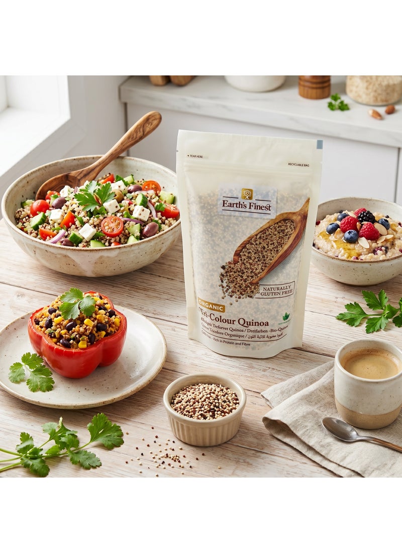 Earth's Finest Organic Tri Color Gluten Free Quinoa 340grams - Image 4