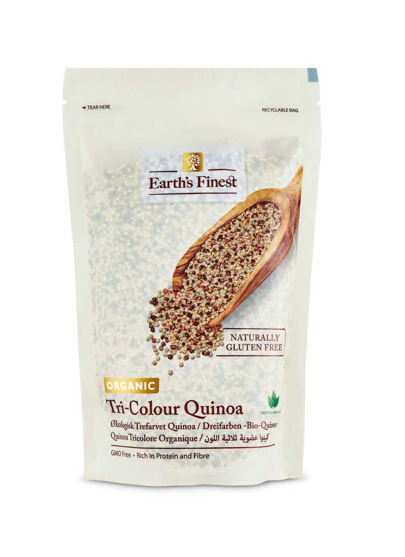 Earth's Finest Organic Tri Color Gluten Free Quinoa 340grams - Image 1