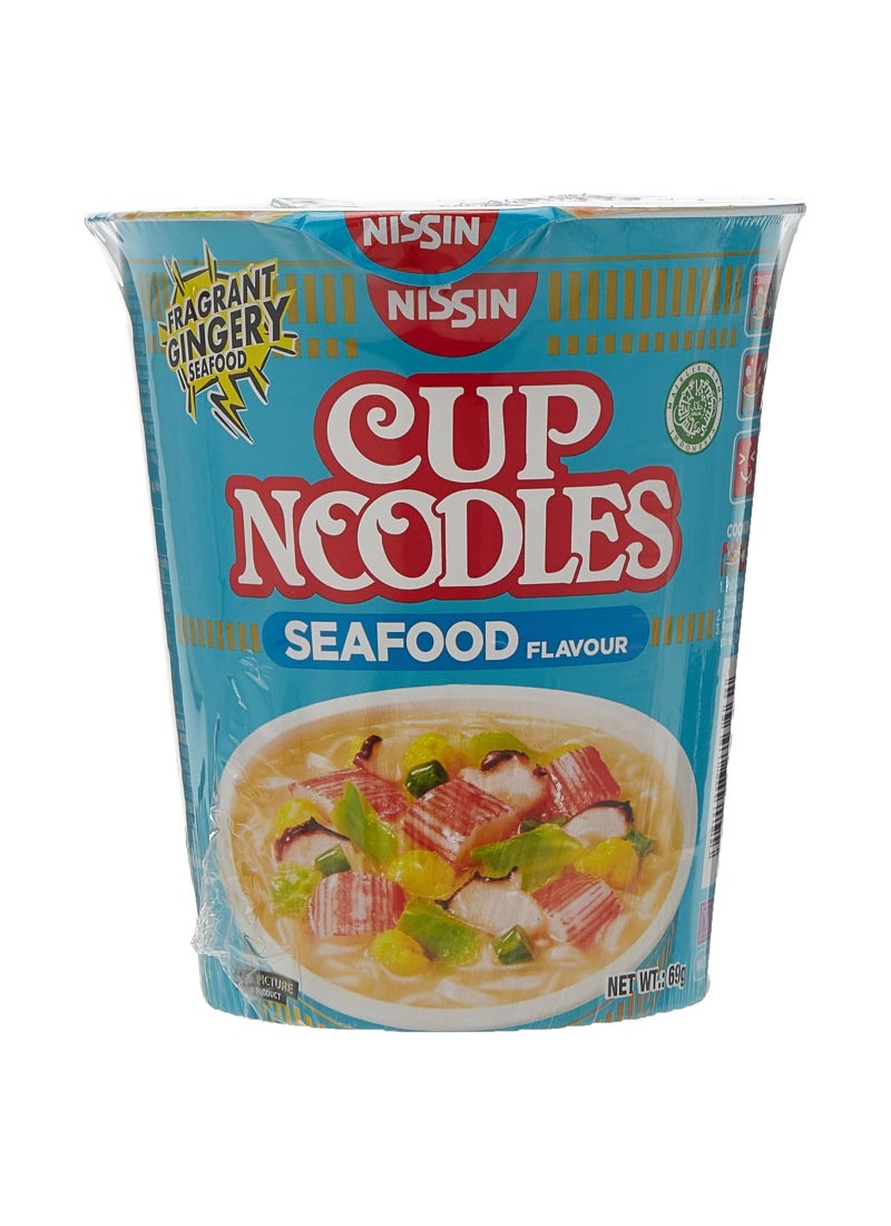 Nissin Seafood Flavor Cup Noodles 69grams - Image 1