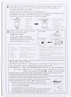 Panasonic P-6JRC Replacement Water Filter Cartridge For 6RF, 3RF, CS10, CS20, 2RF and 1RF Multicolor  - Image 4