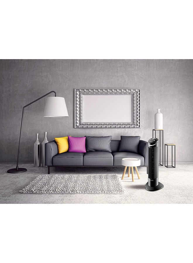 بلاك اند ديكر مروحة قائمة مع 3 إعدادات للسرعة، دوران 65 درجة، تشغيل هادئ، تصميم محمول مع مقبض حمل، عداد تشغيل 120دقيقة ، تدفق هواء قابل للتعديل. TF50-B5 TF50-B5 أسود - Image 5