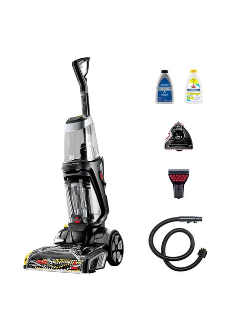 ProHeat 2X Revolution Cleanshot 2066E – Upright Carpet Cleaner with HeatWave Technology, Powerful Stain Removal, Large 10kg, Ideal for Tough Stains & Deep Cleaning | 3.7 L 800 W 2066E Black/Yellow