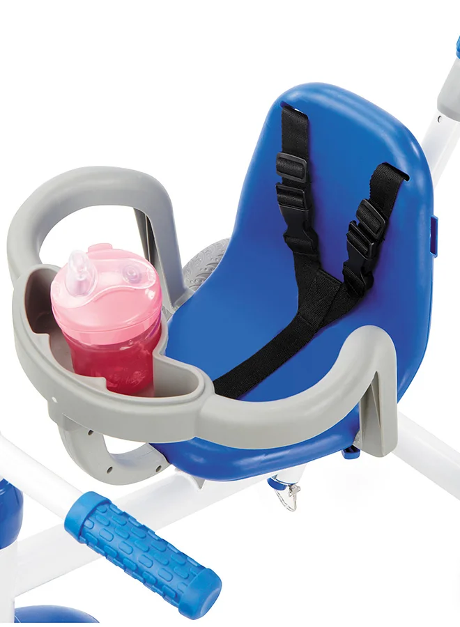 little tikes Adjustable, Detachable 3-in-1 Steering Trike Ride N Learn Tricycles for Kids 26x19.7x34.25inch