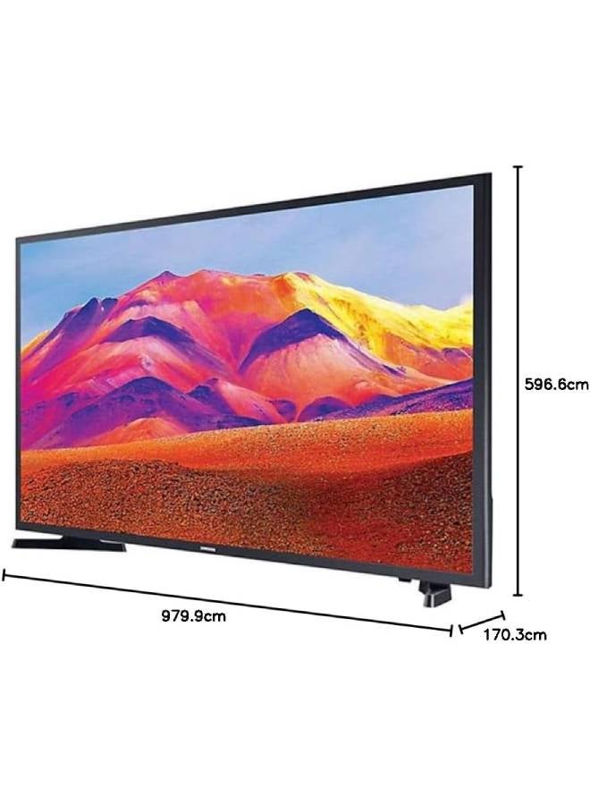 سامسونج تلفزيون ذكي بشاشة LED مقاس 43 بوصة ودقة كاملة الوضوح UA43T5300AU أسود - Image 3