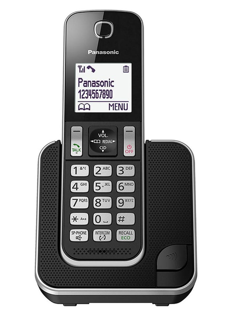 Panasonic Digital Cordless Telephone KX-TGD310 Black - Image 1
