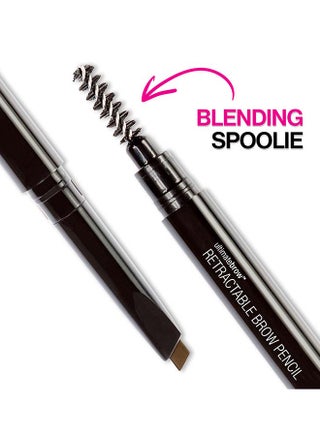 Ultimate Retractable Eye Brow Pencil Ash Brown - view 4