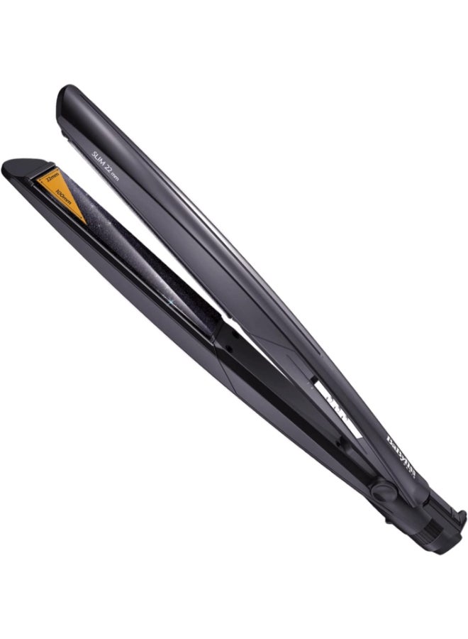 babyliss St325Sde Hair Straightener 230°C Ceramic Technology For Short And Medium Hair Slim 22 Mm Protect Black 