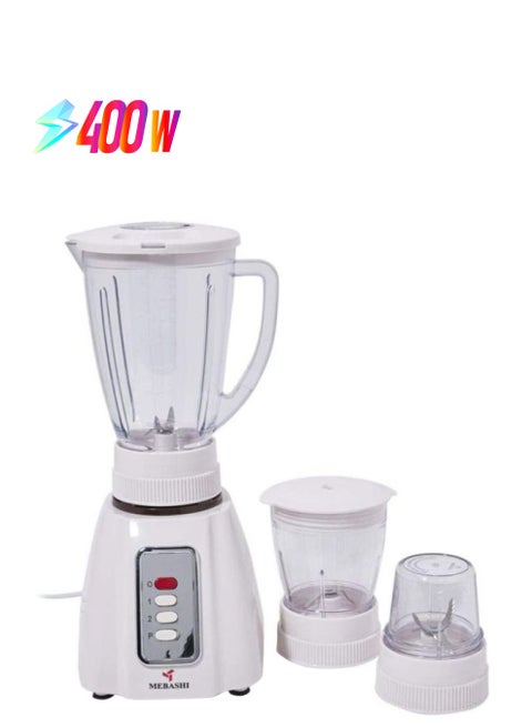 3-In-1 Blender 400W 400 W ME-BL1005W White/Clear/Grey