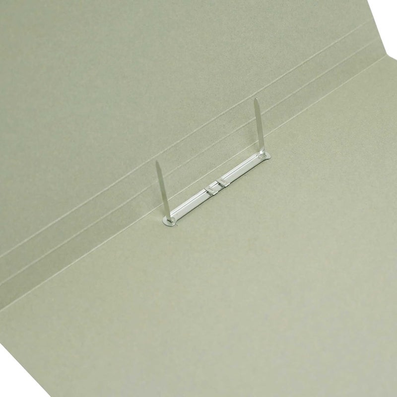 FIS Square Cut Folders with Fastener, Grey Color, Pack of 50, 320 GSM, F/S (210 x 330 mm) Grey - Image 5