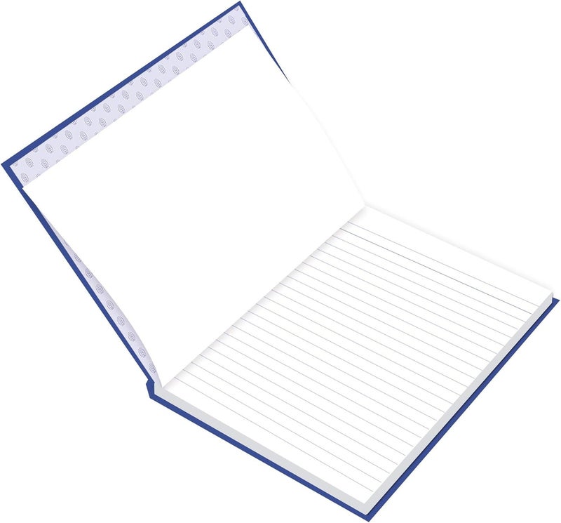 FIS Manuscript Book - A6 Size, 8mm Single Ruled, 96 Sheets, Hard Cover, Blue Blue - Image 2