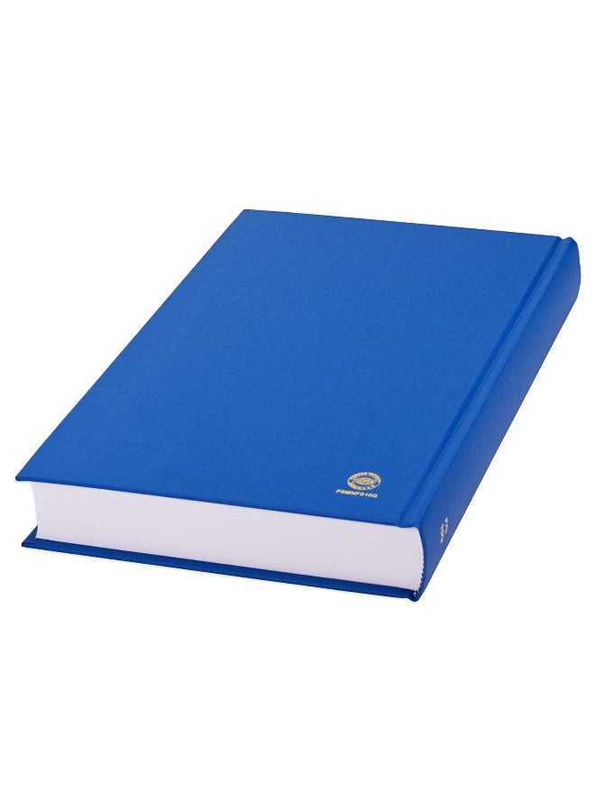 FIS Manuscript Book - 8 MM Single Ruled, 480 Sheets, F/S (210 X 330 MM) Blue - Image 4