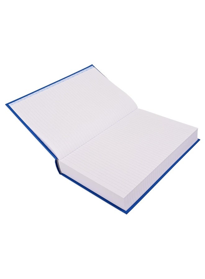 FIS Manuscript Book - 8 MM Single Ruled, 480 Sheets, F/S (210 X 330 MM) Blue - Image 3