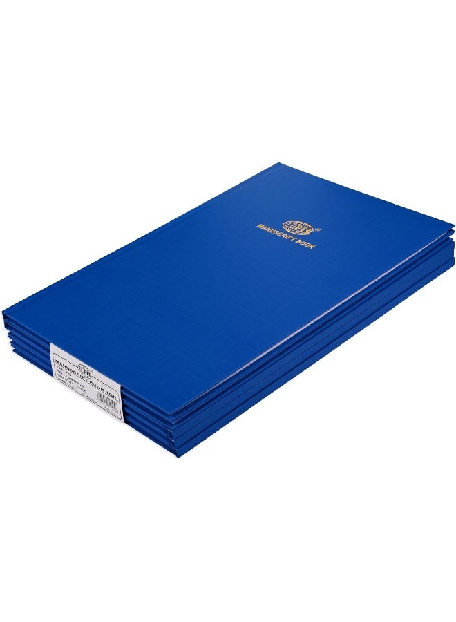 FIS Manuscript Notebook, 48 Pages, Blue, Pack of 5 Blue - Image 1