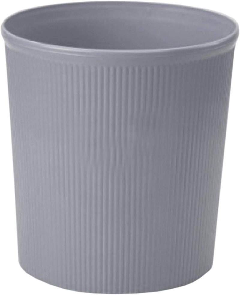 FIS Round Waste Basket in Grey - 27.6 cm Height Grey